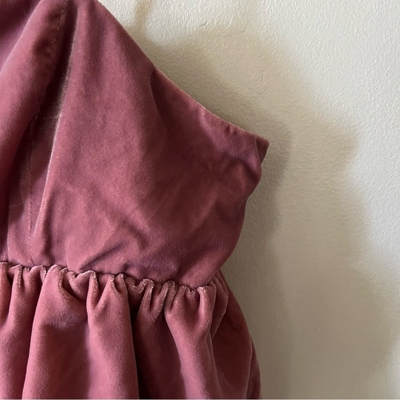 Urban Outfitters Olivia Velvet Tiered Peplum Cami Women’s Size XL - Picture 6 of 13